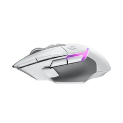A Photo Of Logitech 910-006172 G502 X Plus - Wireless RGB Gaming Mouse - White - LIGHTFORCE Hybrid Switches, LIGHTSPEED Technology, HERO 25K Sensor