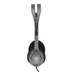 A Photo Of Logitech H110 Stereo Headset with 3.5mm Dual Plug