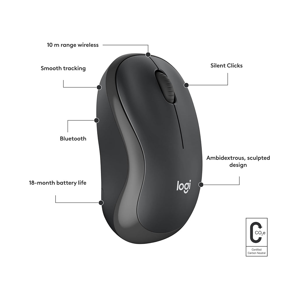 A Photo Of Logitech M241 Silent Bluetooth Wireless Mouse