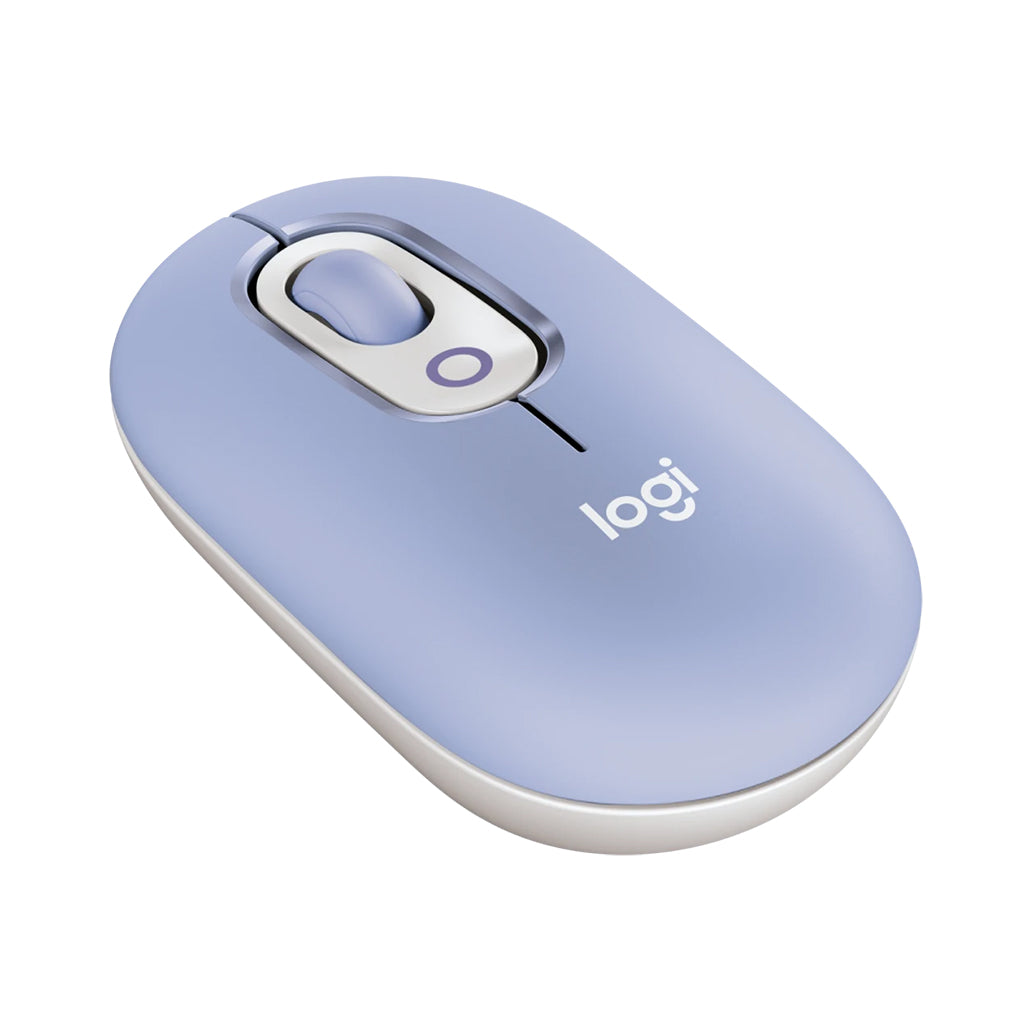 A Photo Of Logitech POP Wireless Mouse with Emoji Customization