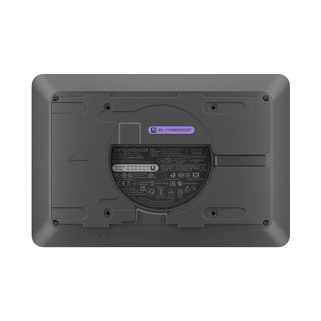 A Photo Of Logitech Tap Scheduler - Purpose-Built Scheduling Panel for Meeting Spaces