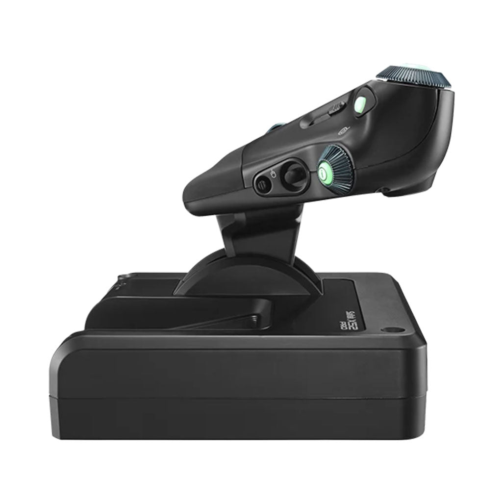A Photo Of Logitech 945-000003 X52 Professional H.O.T.A.S. - Ultimate Precision for Flight Simulators