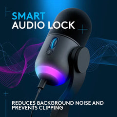 A Photo Of Logitech YETI GX - Dynamic USB Gaming Microphone with LIGHTSYNC RGB - 988-000567