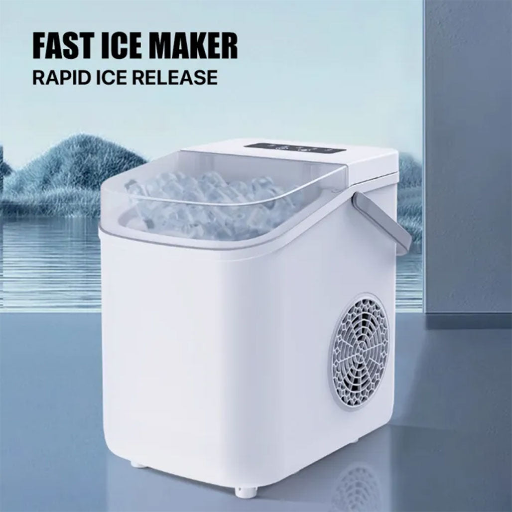 A Photo Of Lydsto Ice Maker Machine - Automatic Household Ice Maker with Touch Screen