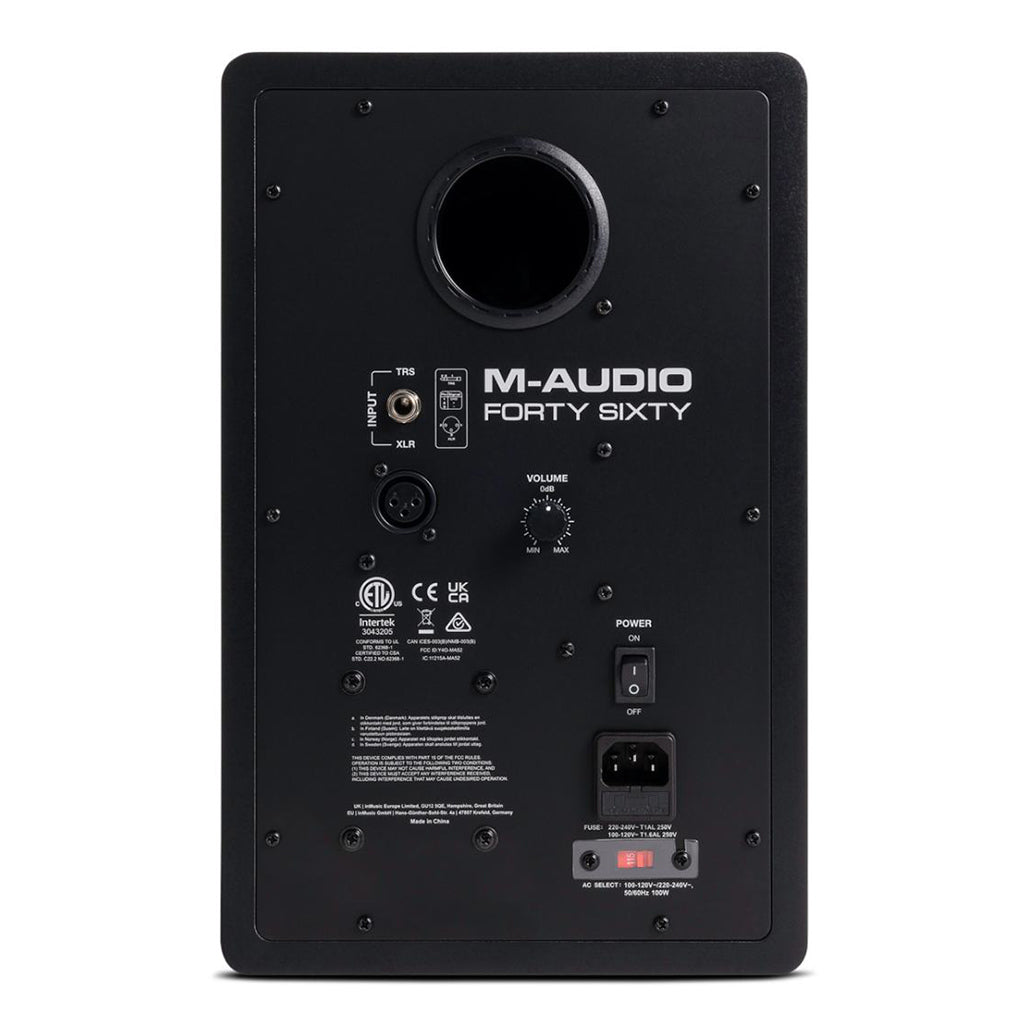 A Photo Of M-Audio Forty Sixty Monitors – 6.5” Powered Studio Monitors with Bluetooth