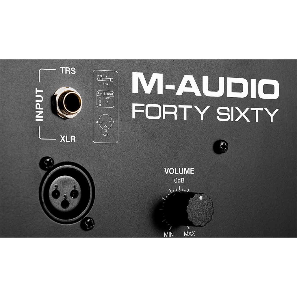 A Photo Of M-Audio Forty Sixty Monitors – 6.5” Powered Studio Monitors with Bluetooth