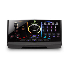 A Photo Of M-Audio - M-Game RGB Dual - Dual USB Streaming Interface with RGB Lighting, Voice FX & Sampler