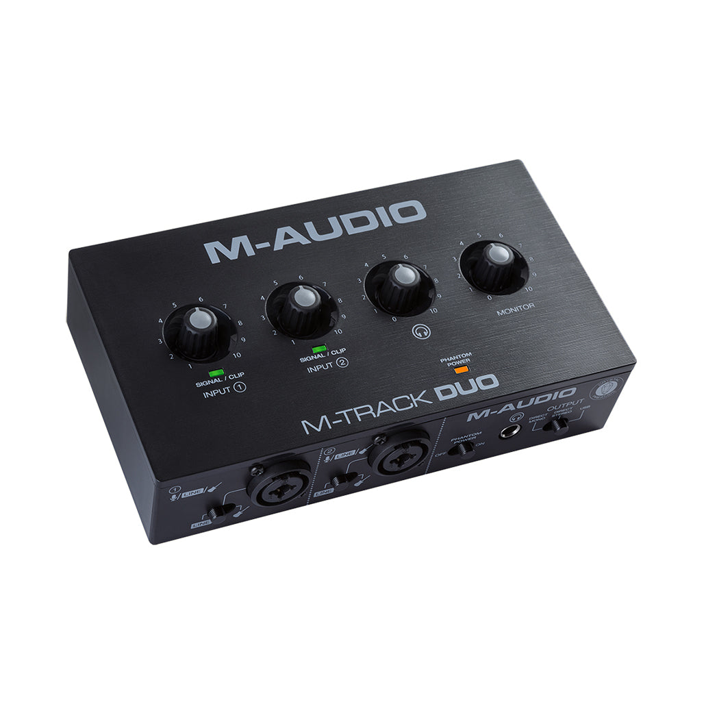 A Photo Of M-Audio M-Track Duo – 2-Channel USB Audio Interface