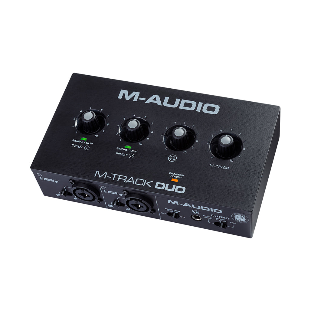 A Photo Of M-Audio M-Track Duo – 2-Channel USB Audio Interface