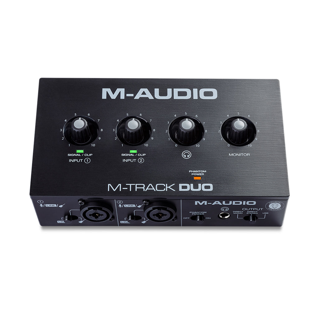 A Photo Of M-Audio M-Track Duo – 2-Channel USB Audio Interface