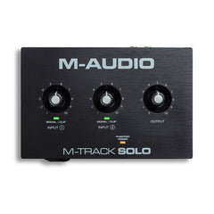 A Photo Of M-Audio M-Track Solo – Compact USB Audio Interface