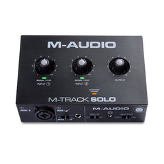 A Photo Of M-Audio M-Track Solo – Compact USB Audio Interface