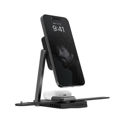 A Photo Of AULUMU M01 4-in-1 MagSafe Wireless Charging Station & Folding Pad