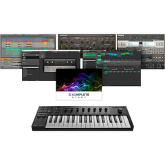 A Photo Of Native Instruments KOMPLETE KONTROL M32 – Compact Keyboard Controller with OLED Display