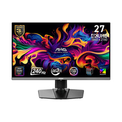 A Photo Of MSI MAG 272UP QD-OLED X24 - 26.5” 4K UHD 240Hz Gaming Monitor
