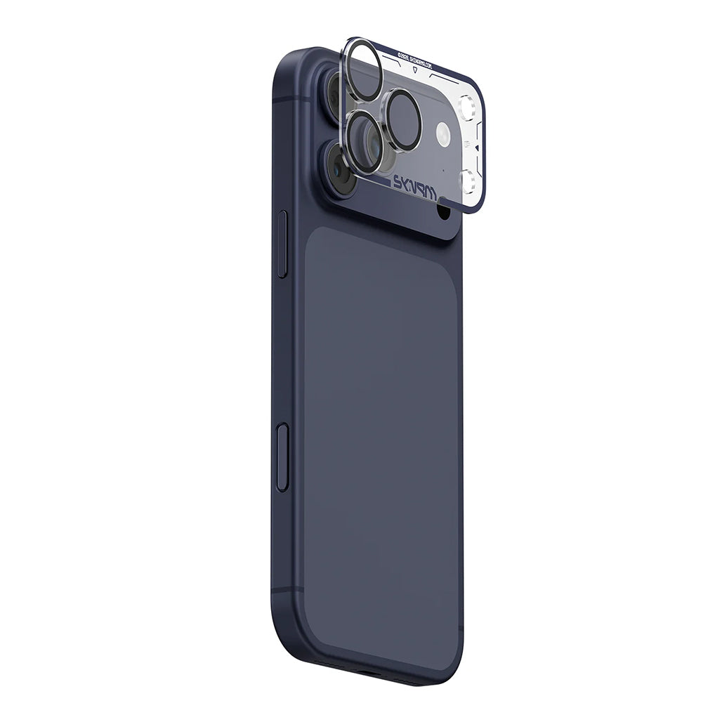 A Photo Of Skinarma MAGMA Camera Lens Protector for iPhone 17 Series