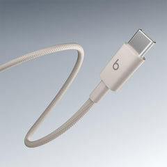 A Photo Of Beats USB-C to USB-C Woven Charging Cable 1.5m – Fast Charge & Sync for Android, Apple & More