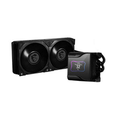 A Photo Of MSI MEG CoreLiquid S280 - 280mm AIO Liquid CPU Cooler with 2.4” IPS Display