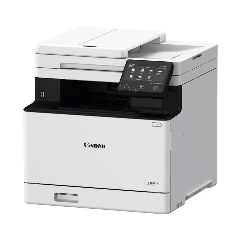 A Photo Of Canon i-SENSYS MF754CDW - Multifunction Color Laser Printer