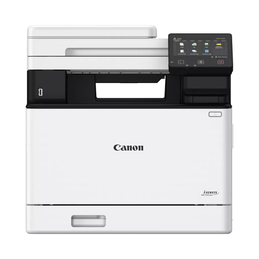 A Photo Of Canon i-SENSYS MF754CDW - Multifunction Color Laser Printer
