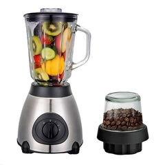 A Photo Of MIL Germany 900W Ice Crusher Blender with Glass Jar & Grinder