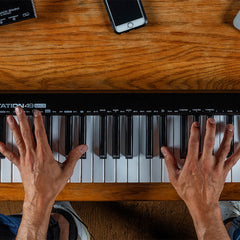 A Photo Of M-Audio Keystation 49 MK3 - 49-Key USB MIDI Keyboard Controller