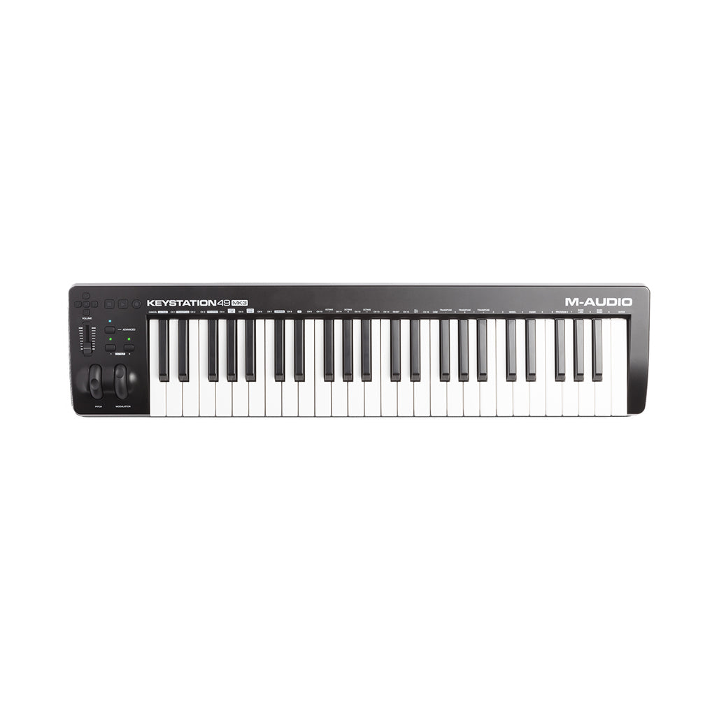 A Photo Of M-Audio Keystation 49 MK3 - 49-Key USB MIDI Keyboard Controller