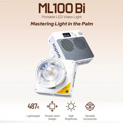 A Photo Of Godox ML100Bi Bi-Color LED Continuous Light