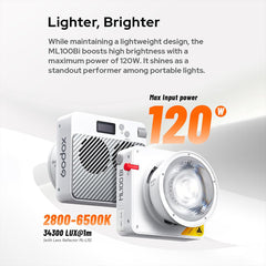 A Photo Of Godox ML100Bi Bi-Color LED Continuous Light