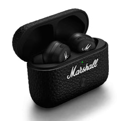 A Photo Of Marshall Motif II - Active Noise Cancelling True Wireless In-Ear Earbuds – Black