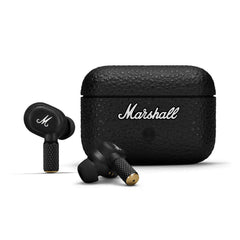 A Photo Of Marshall Motif II - Active Noise Cancelling True Wireless In-Ear Earbuds – Black
