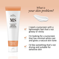 A Photo Of Cos De BAHA MS Hydrating Mineral Sunscreen SPF 50+ – 45ml