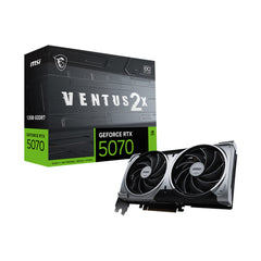 A Photo Of MSI GeForce RTX 5070 12G VENTUS 2X OC Graphics Card – GDDR7, DLSS 4, Ray Tracing, PCIe Gen 5