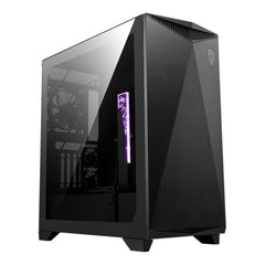 A Photo Of MSI MPG Gungnir 300P Airflow - Mid-Tower Gaming Case with Enhanced Cooling and Omnidirectional GPU Stand