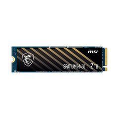 A Photo Of MSI Spatium M450 2TB PCIe 4.0 NVMe M.2 SSD - High-Speed Storage for Gaming and Professional Use