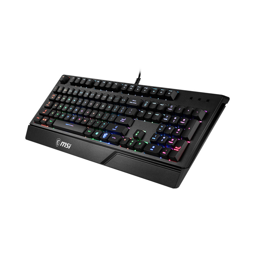 A Photo Of MSI Vigor GK20 RGB Full-Size Wired Gaming Keyboard