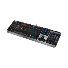 A Photo Of MSI Vigor GK50 Low Profile Mechanical Gaming Keyboard - Full-Size Wired RGB Keyboard