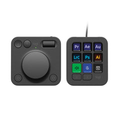 A Photo Of Logitech MX Creative Console - Customizable Dial and Keypad