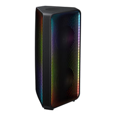 A Photo Of Samsung Sound Tower MX-ST40B – 160W Portable Party Speaker with Built-In Battery, IPX5 Water Resistance & LED Party Lights