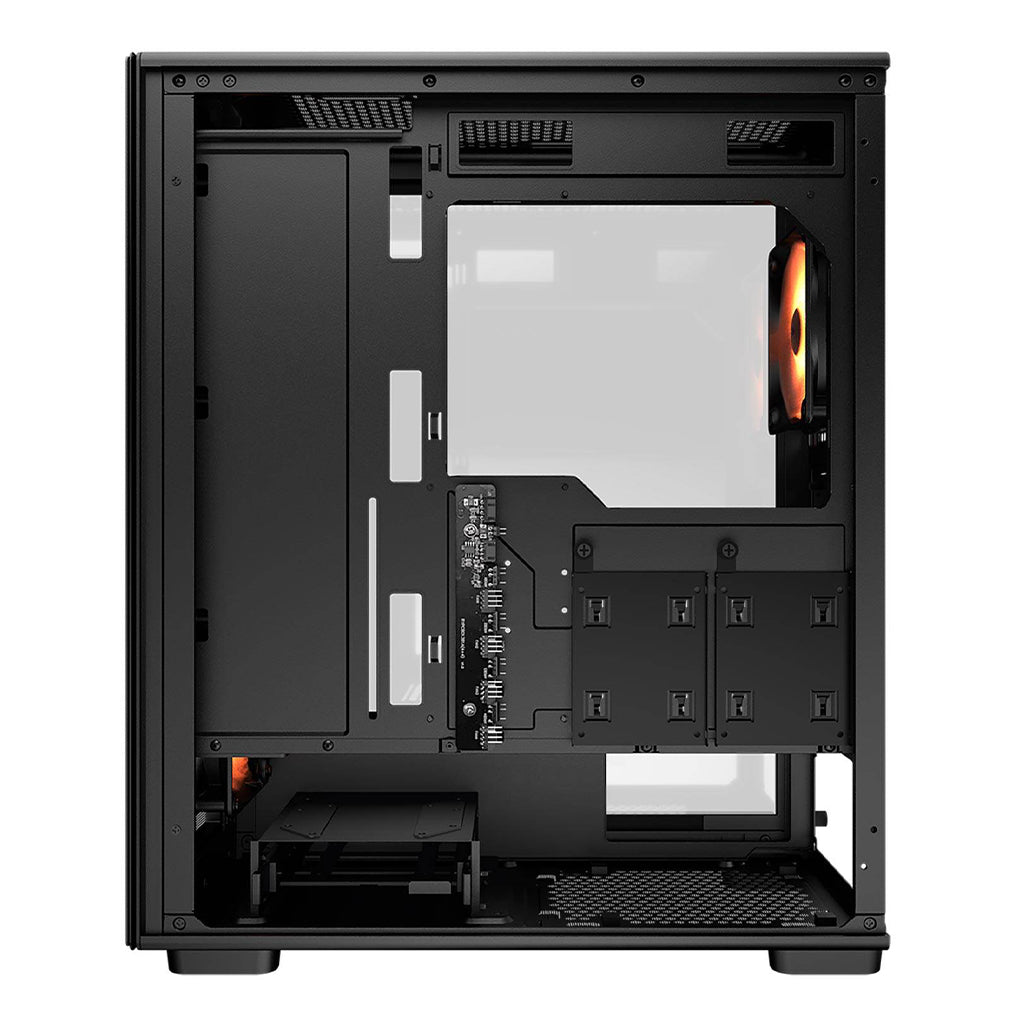 A Photo Of Cougar MX220 RGB | Mid-Tower Case with Minimalist Design and High Airflow