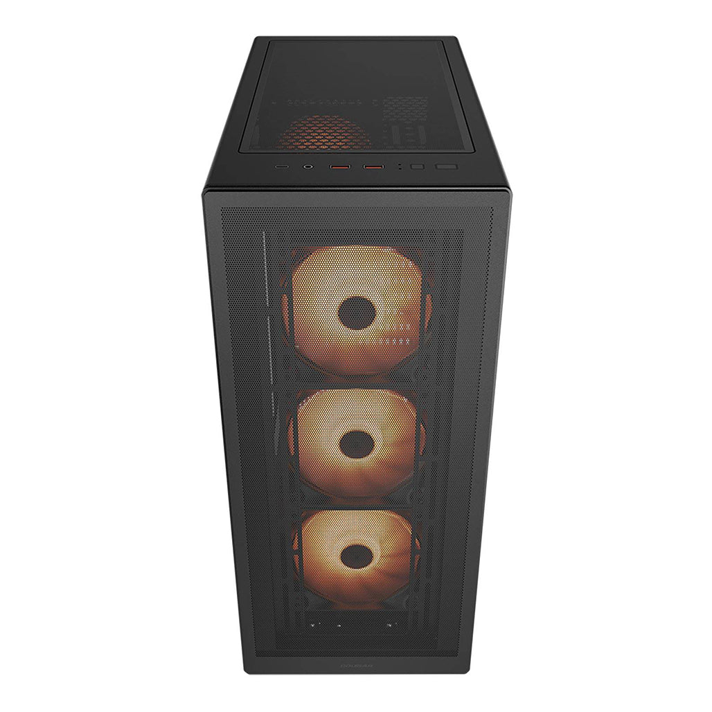 A Photo Of Cougar MX220 RGB | Mid-Tower Case with Minimalist Design and High Airflow