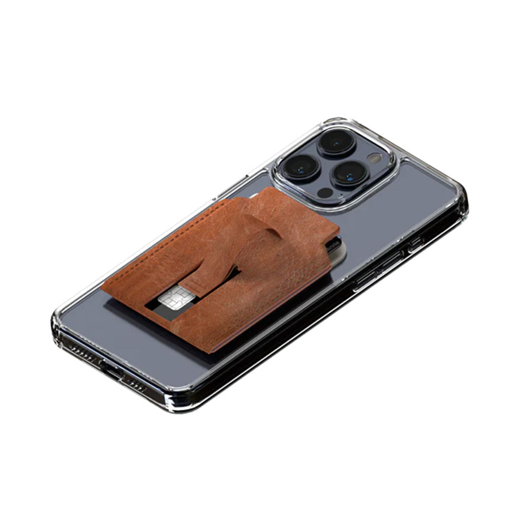 A Photo Of MagBak for iPhone 15 Pro - Slim Case with MagSafe Compatibility and MagStick Mounting Solution