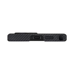 A Photo Of Pitaka MagEZ Case 4 For Samsung Galaxy S24 Ultra - Black/Grey (Twill)