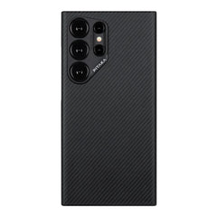A Photo Of Pitaka MagEZ Case 4 For Samsung Galaxy S24 Ultra - Black/Grey (Twill)