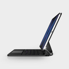 A Photo Of Blupebble Magic Folio with Trackpad English and Arabic Keyboard for iPad Pro 12.9 Inch