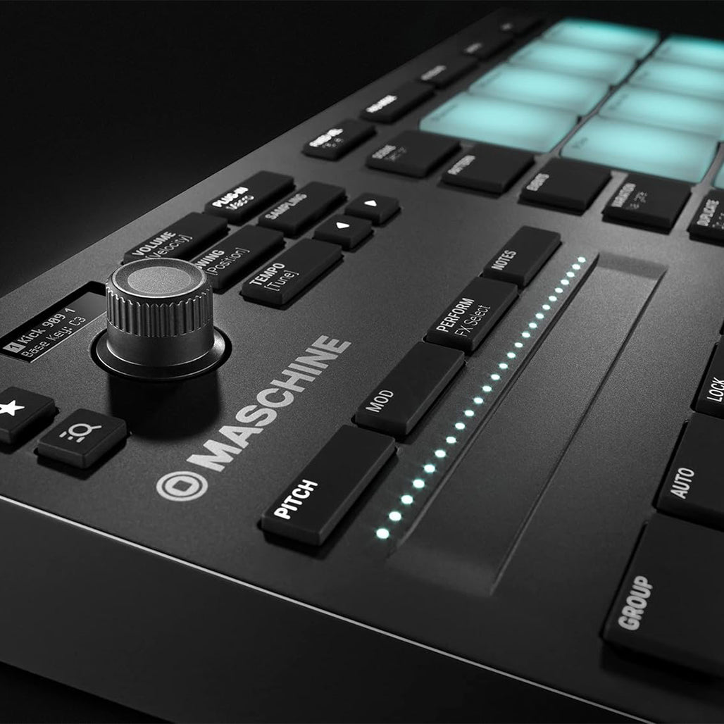 A Photo Of Native Instruments Maschine Mikro MK3 – Compact Beatmaking Controller