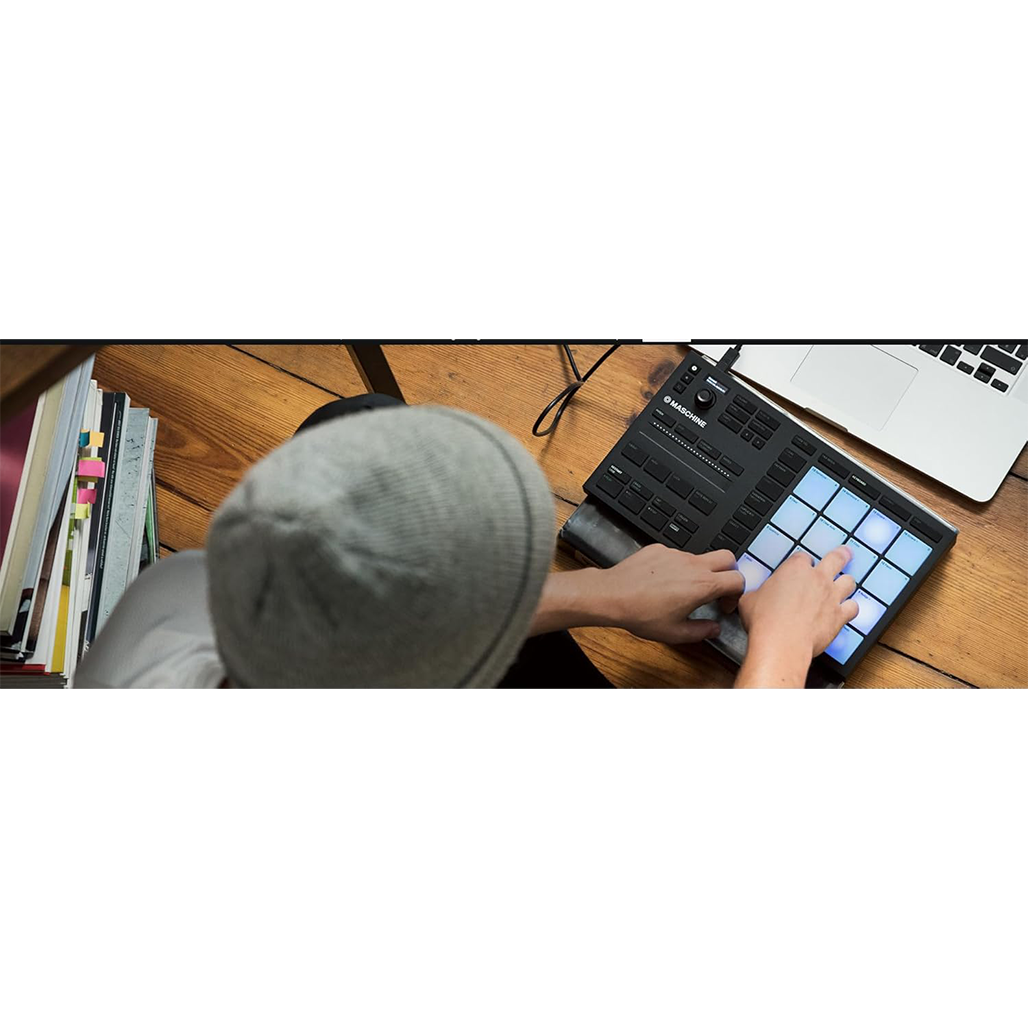 A Photo Of Native Instruments Maschine Mikro MK3 – Compact Beatmaking Controller
