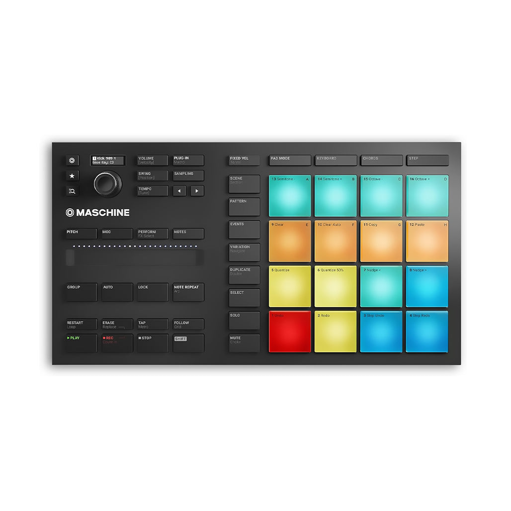 A Photo Of Native Instruments Maschine Mikro MK3 – Compact Beatmaking Controller