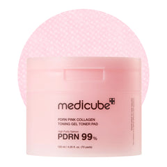 A Photo Of Medicube PDRN Pink Collagen Gel Toner Pad