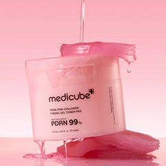 A Photo Of Medicube PDRN Pink Collagen Gel Toner Pad